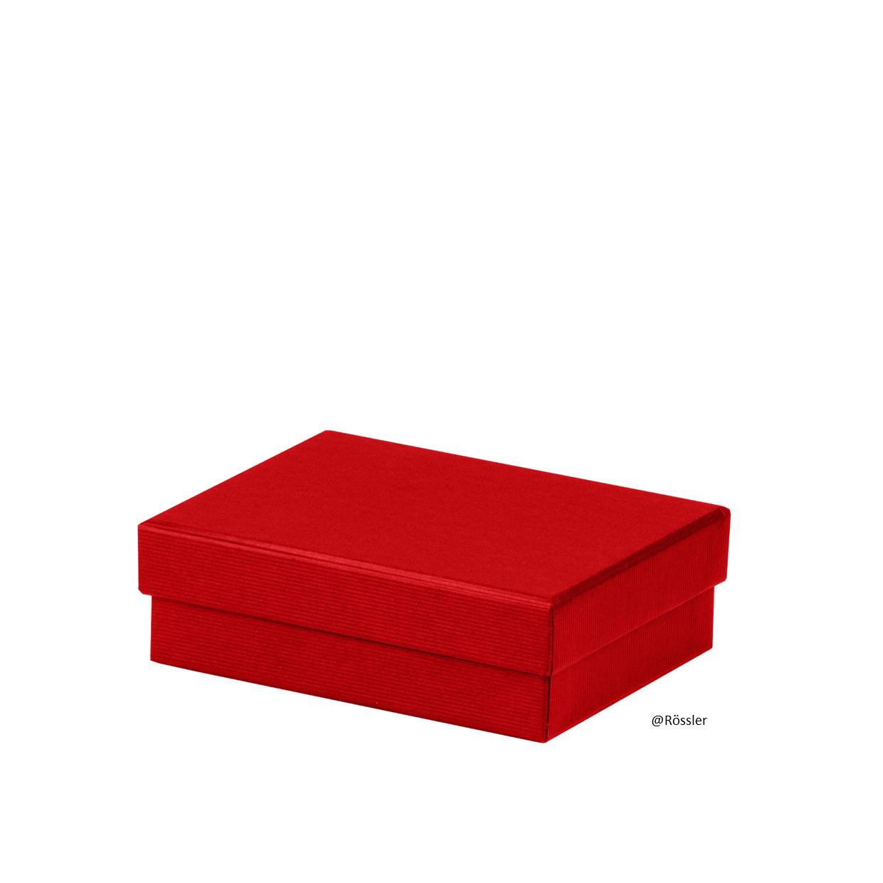 Geschenkschachtel 96x128x40mm Rot